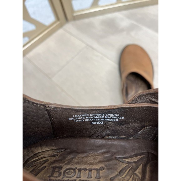 Born Womens Teena Street Slip On Loafers Low Heel Shoes Comfort 8 Eu 39 - Picture 10 of 12